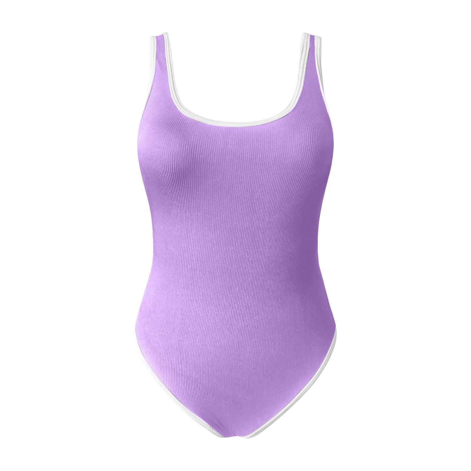 Bikini damski zestaw damski okrągły dekolt owijany kostium kąpielowy krawat wysoki 1 sztuka strój kąpielowy, żółty, XXL