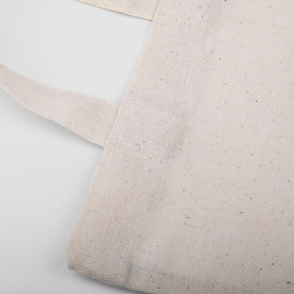 Cottonbagjoe (10, 25, 100, 400 Pack kleine Stoffbeutel zum Bemalen 22x26 cm – Apothekertasche aus 100% Baumwolle (140 g/m²), OEKO-TEX® STANDARD 100 – Baumwolltasche unbedruckt