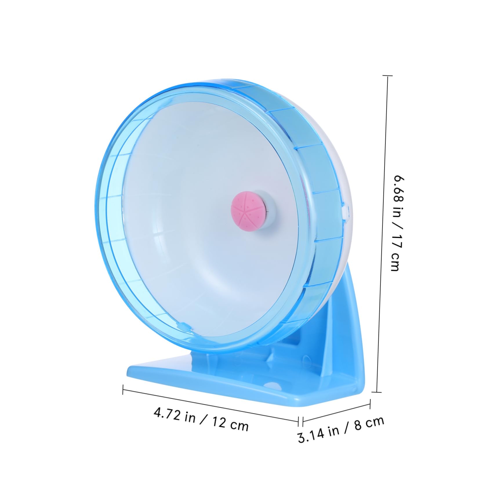 Abaodam Hamster Wheel Exercise Spinner for Small Pets Silent Running Wheel with Sturdy Construction Stable Stand for Hamsters Mice Gerbils and Guinea Pigs