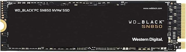 WD_BLACK SN850 500GB M.2 2280 PCIe Gen4 NVMe Gaming SSD up to 7000 MB/s read speed