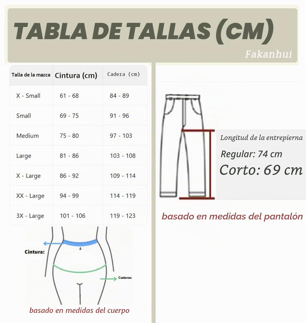 Fakanhui Jeans de pierna ancha con forro polar para mujer, de franela térmica, holgados, casuales, cálidos