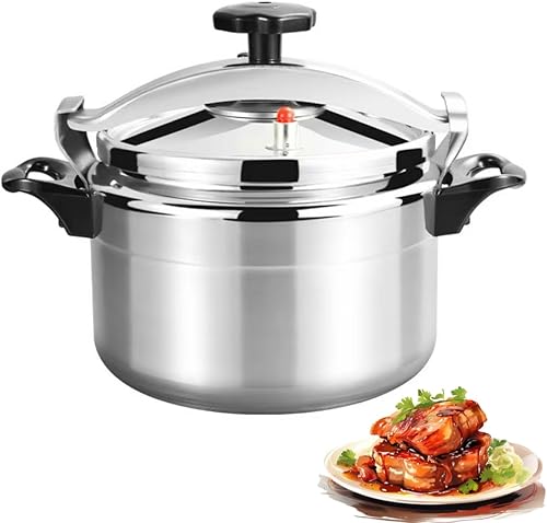 Mini olla a presión de 3 L3.17 cuartos de galón, olla a presión de aleación de aluminio con tapa de bloqueo de seguridad y válvula, lata de presión