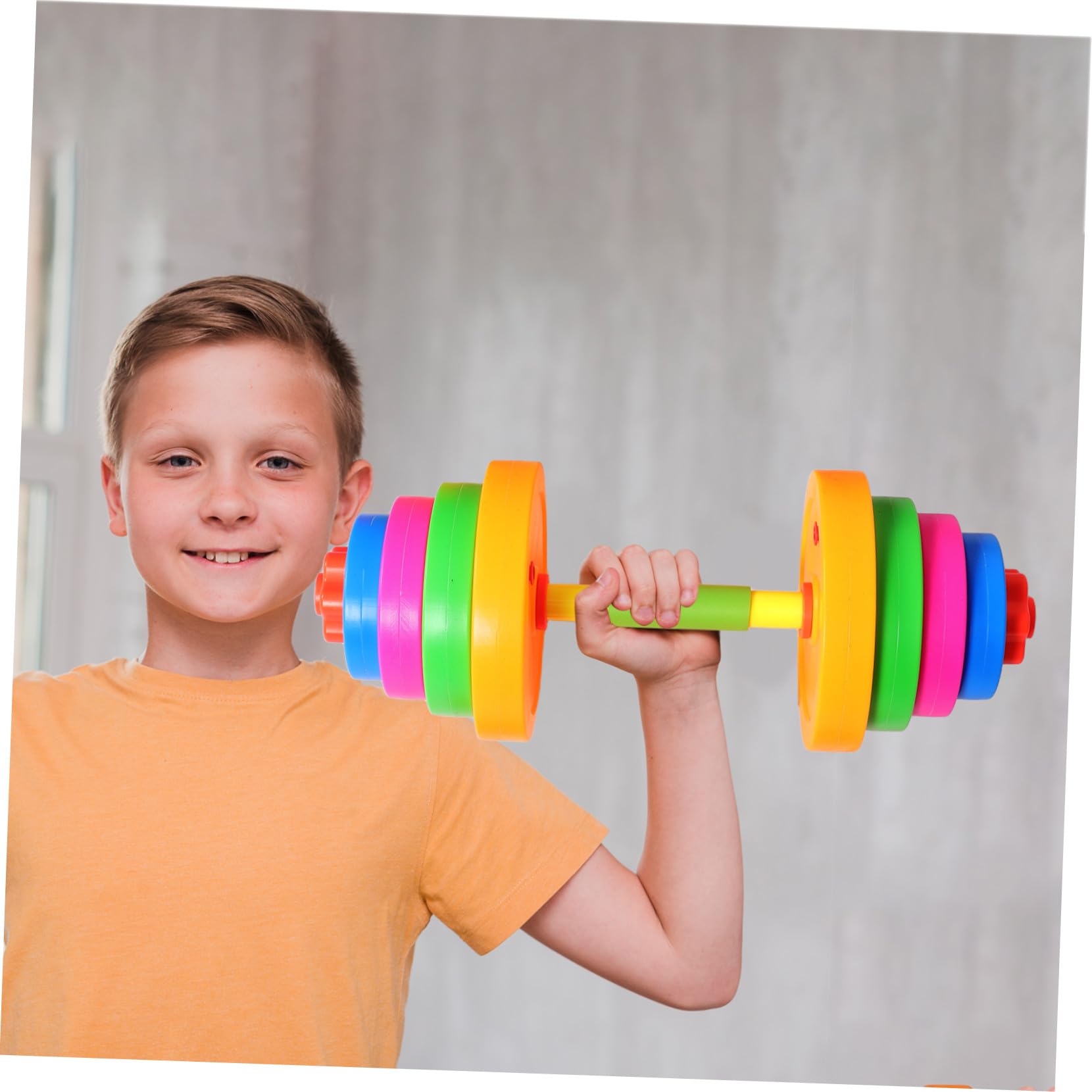 Bilanciere Pesi Giocattolo per Bambini, Set 2 Pezzi Plastico