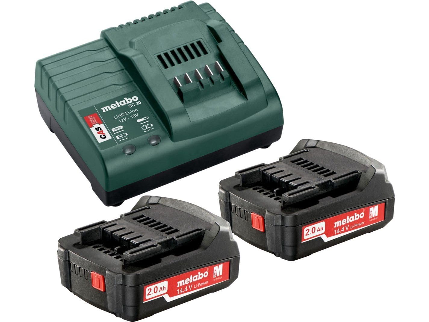 Metabo 13 mm Akku-Bohrschrauber-Set BS 14.4, 1 Stück, 602206540