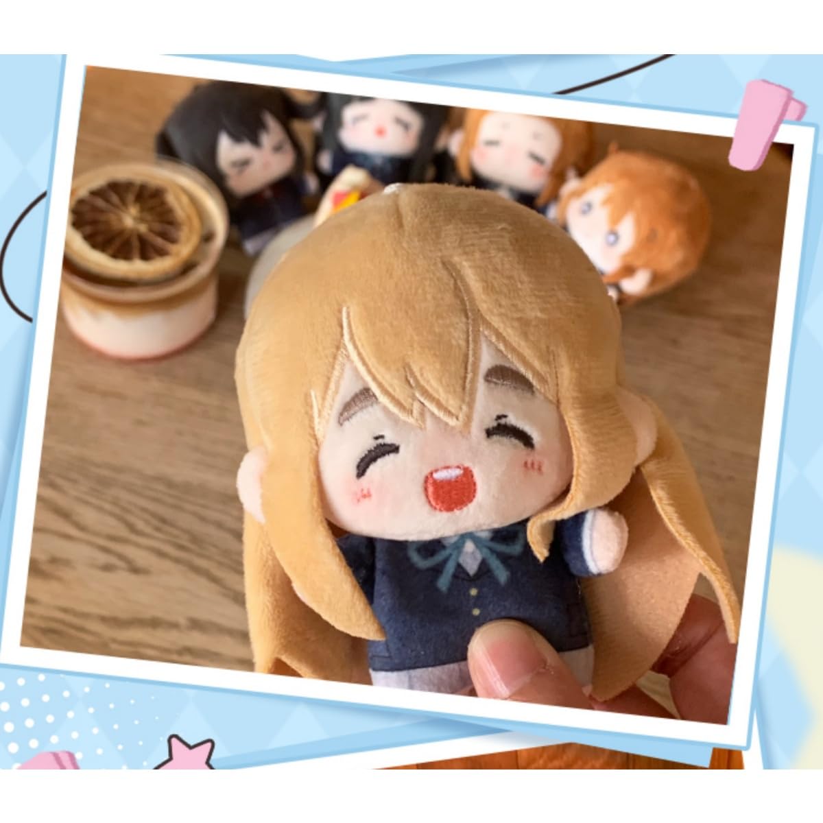 Amazon.co.jp: [HIWOWO]けいおん 周辺同人 10CM 可愛い綿人形 平沢唯