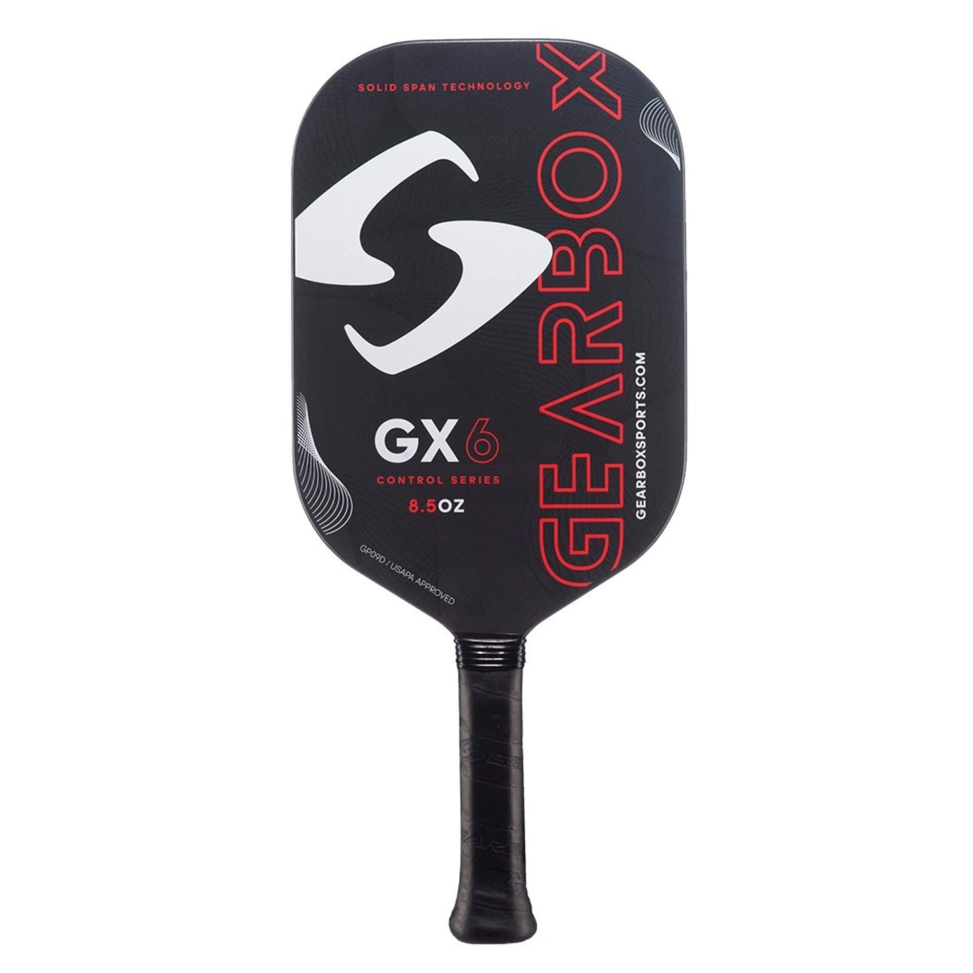 Gearbox GX6 Carbon Fiber Pickleball Paddle