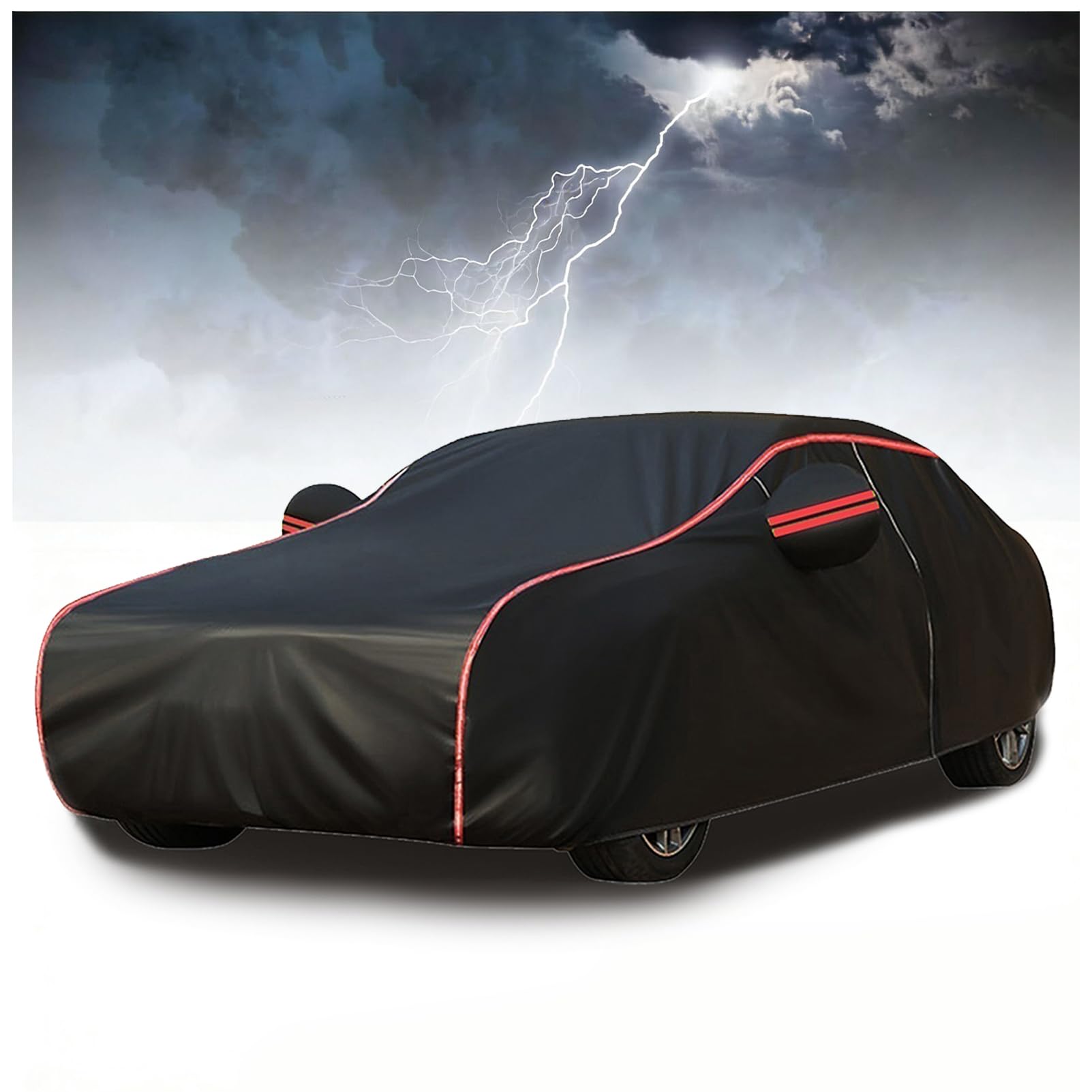 Bache Voiture Exterieur pour Mitsubishi ASX SUV,Housse De Protection Voiture Étanche Contre la Pluie Neige UV Poussière Bâche Voiture Extérieur Imperméable Respirant