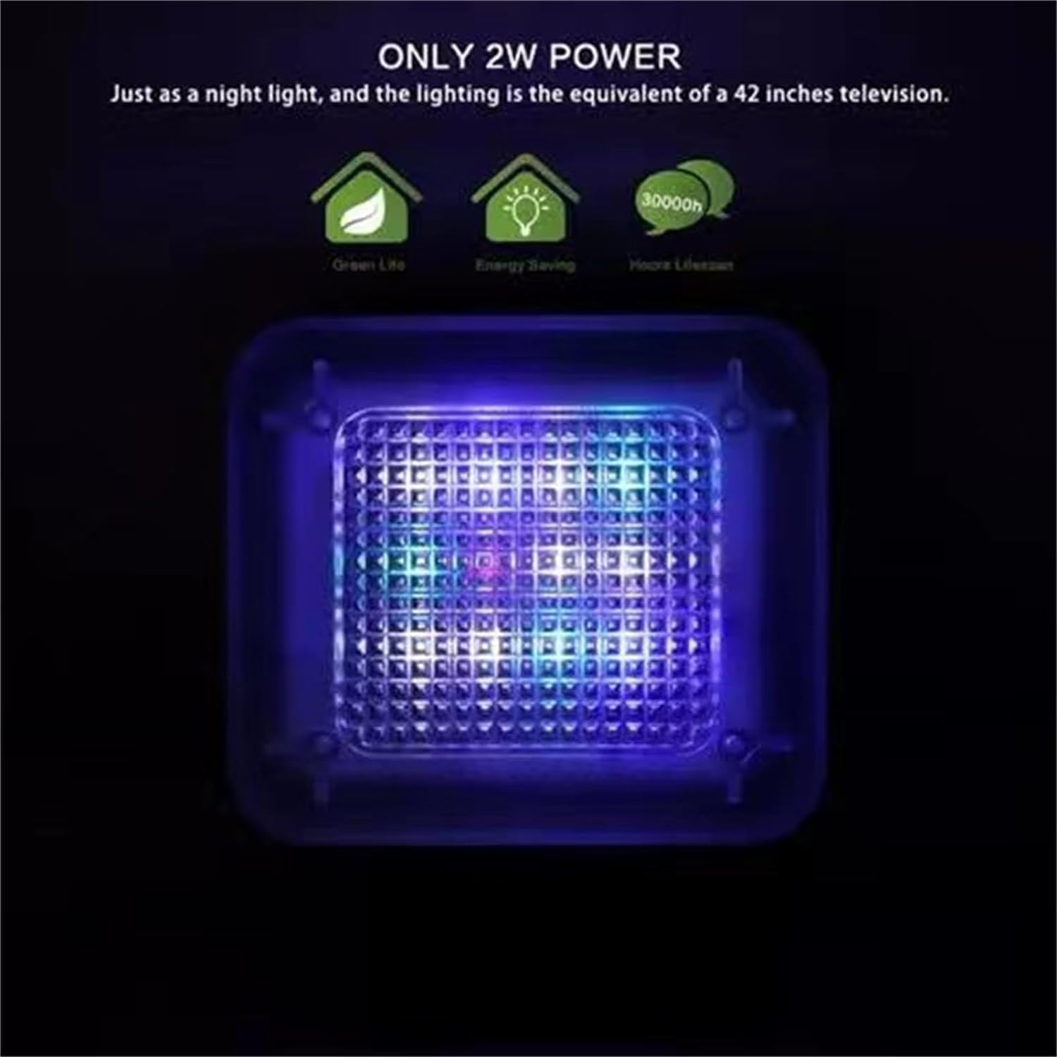 Generic Simulateur TV LED de sécurité de nuit, faux simulateur TV anti-cambrioleur avec minuteur pour la sécurité à la maison et protection contre le cambriolage