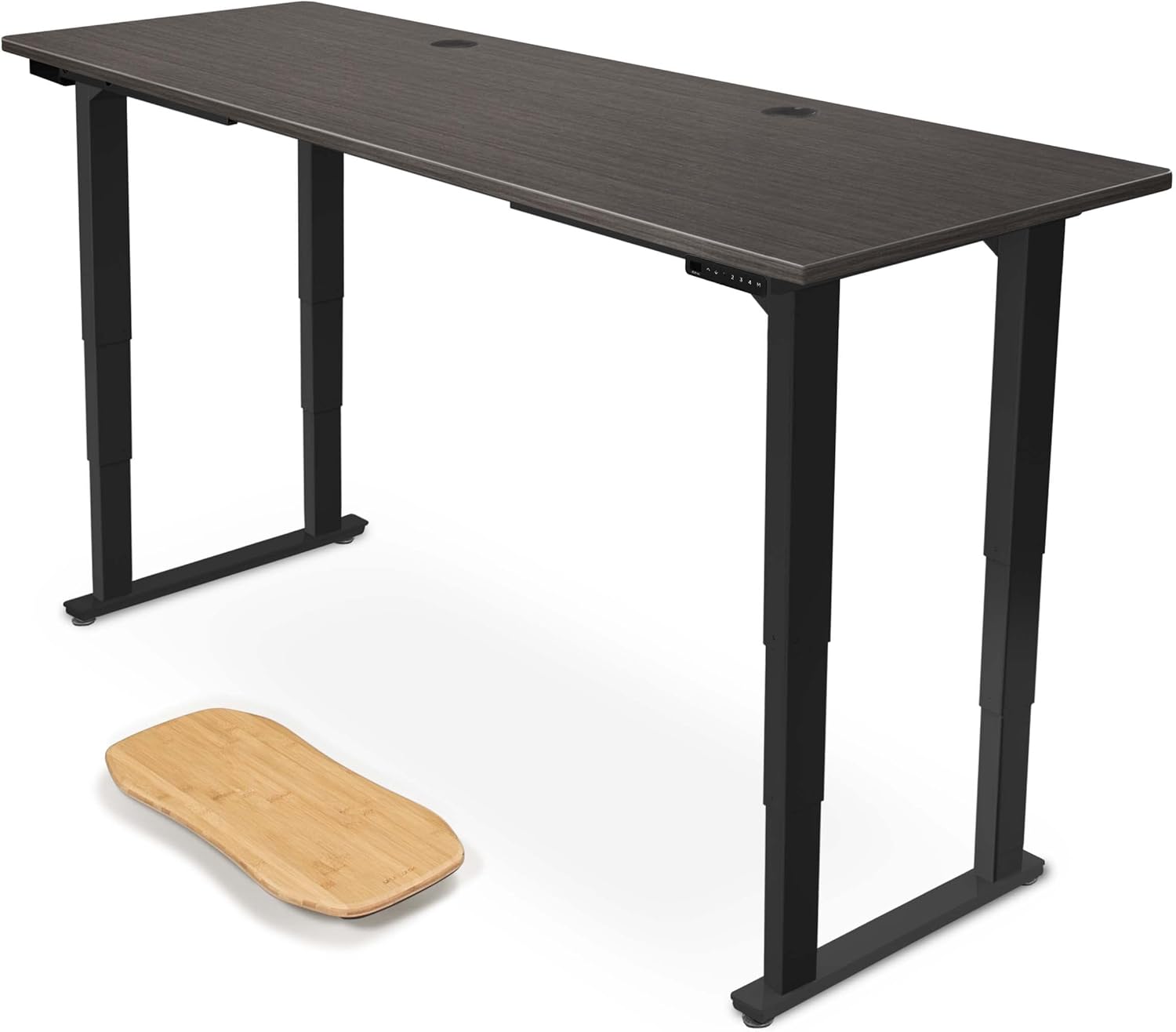 Uplift Ash Gray Laminate (80 x 30 inch) Electric Standing