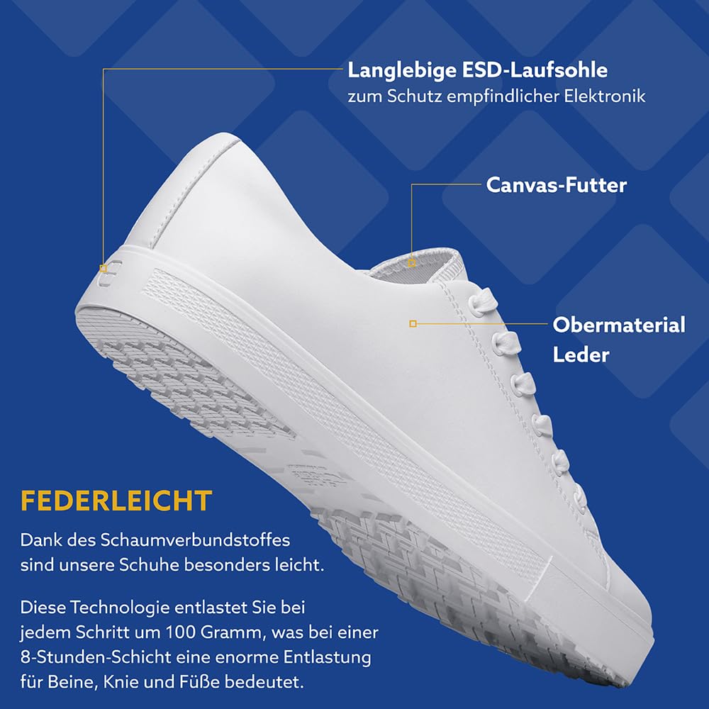Shoes for Crews Unisex Arbeits-Sneaker – Bequeme – Bild 3