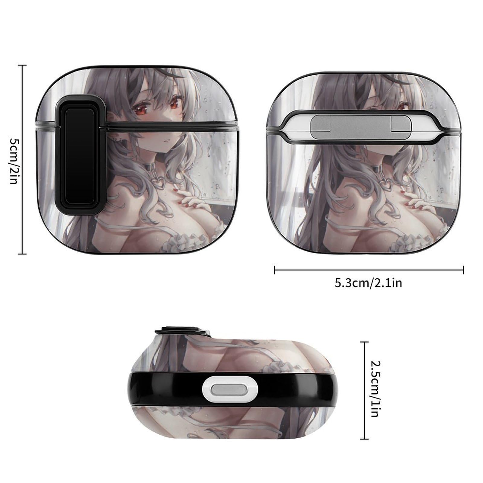 Amazon | AirPods 4ケース VTuber 沙花叉クロヱ エアポッツカバー