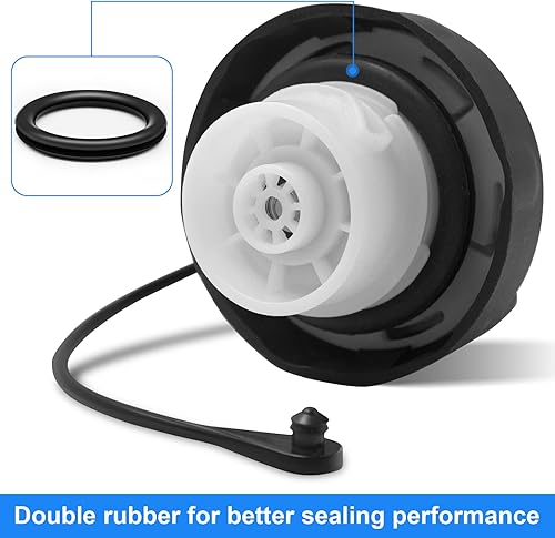 Miniatura 4 de Tapa de gasolina premium, tapa de combustible de Tenbaba, repuesto de tapa de gasolina para Dodge 2000-2019, Jeep Wrangler JK 2003-2018, Ram 1500