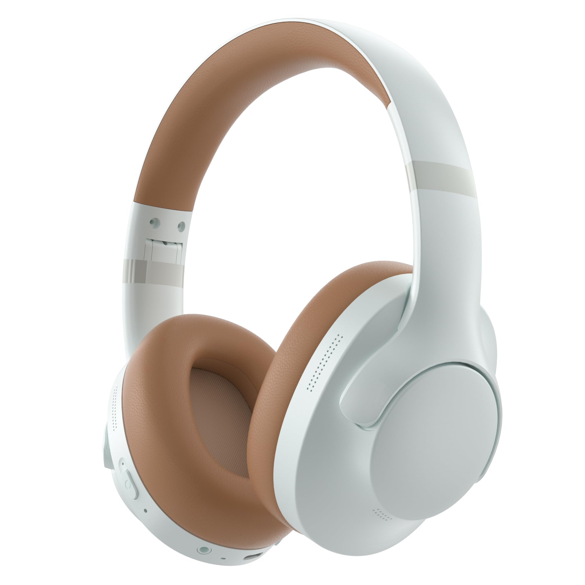 Rebocico Active Noise Cancelling Headphones with Mic-100H Playtime, Bluetooth Headphones with Deep Stereo Sound, Foldable Comfort, Wireless Headphones Bluetooth for Travel, Work or Commute, Black — view 8