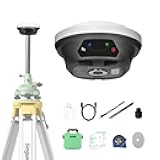 E1 Lite RTK Base Station - High Accuracy GNSS GPS Receiver for Surveying, Drone Mapping & RTK Rover, FCC Certified, Compatible with Third-Party GNSS RTK Receivers (Exclude Tripod)