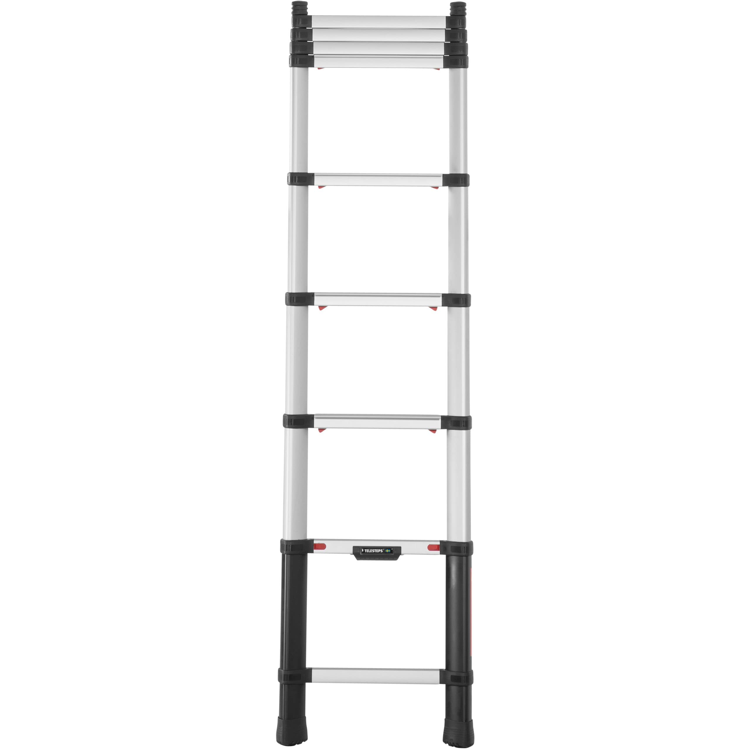 Échelle télescopique 3 m de TELESTEPS I Made in Sweden I Prime Line I Échelle de qualité compacte au Design Premium breveté I Montant Triangulaire I Certification en 131 I 72230-581