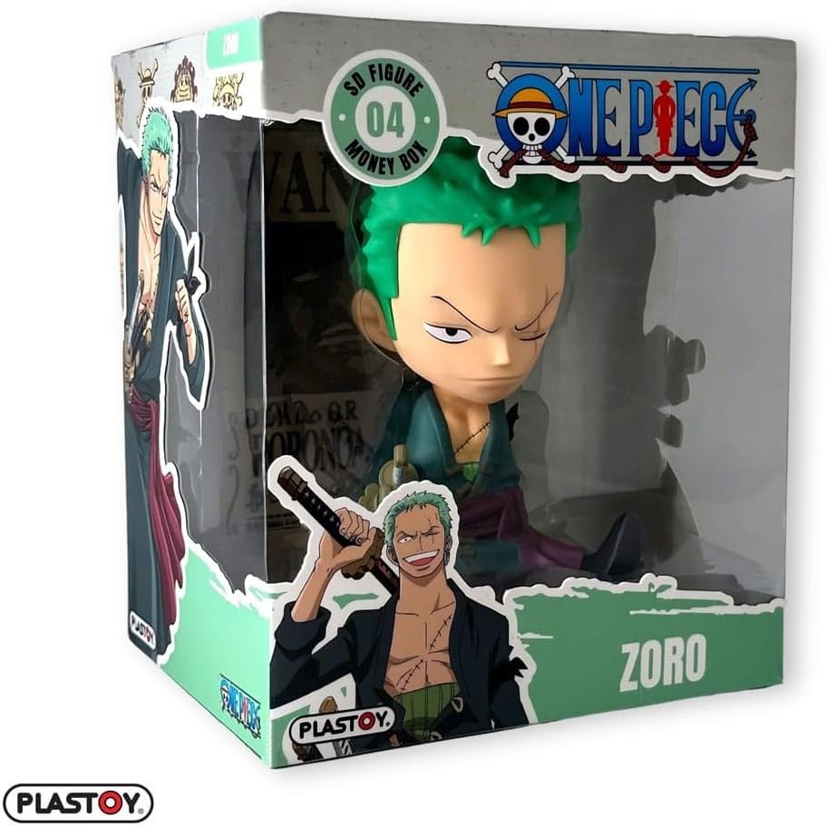 Plastoy - Money Box One Piece : Zoro