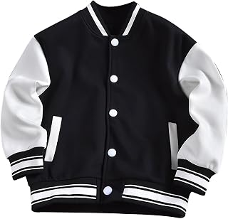 Boys And Girls Spring And Fall Fashionable Baseball Jacket Niños Traje de Nieve