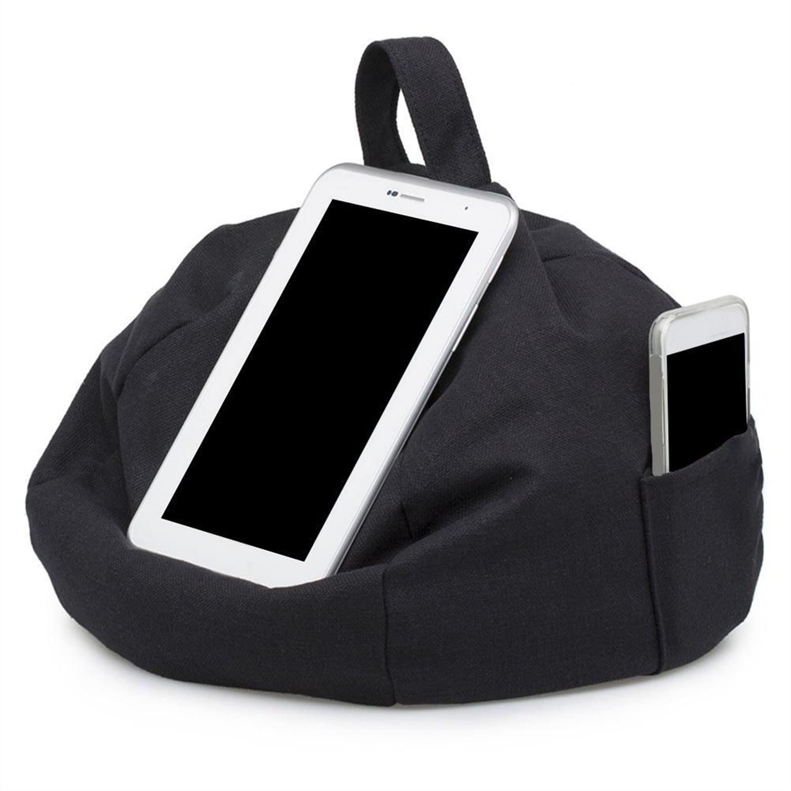 Soporte de tabletas, soporte de almohada de tableta universal, cojín de tabletas de bolsas de frijoles portátiles for todas las tabletas, lectores electrónicos, libros y revistas cama, sofá, viaje