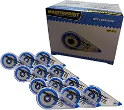 Kit Fita Corretiva Masterprint Caixa Com 12 Unidades