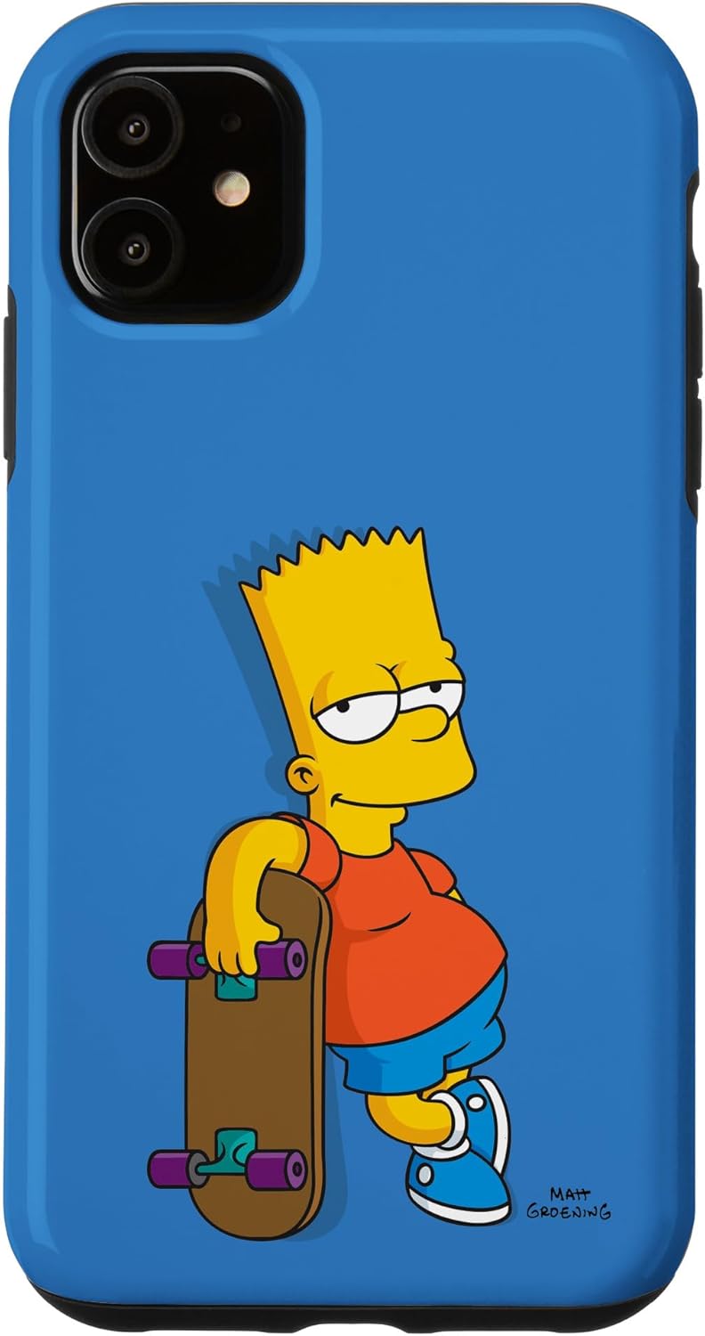 The Simpsons Bart Simpson Sky Blue Case for iPhone 14