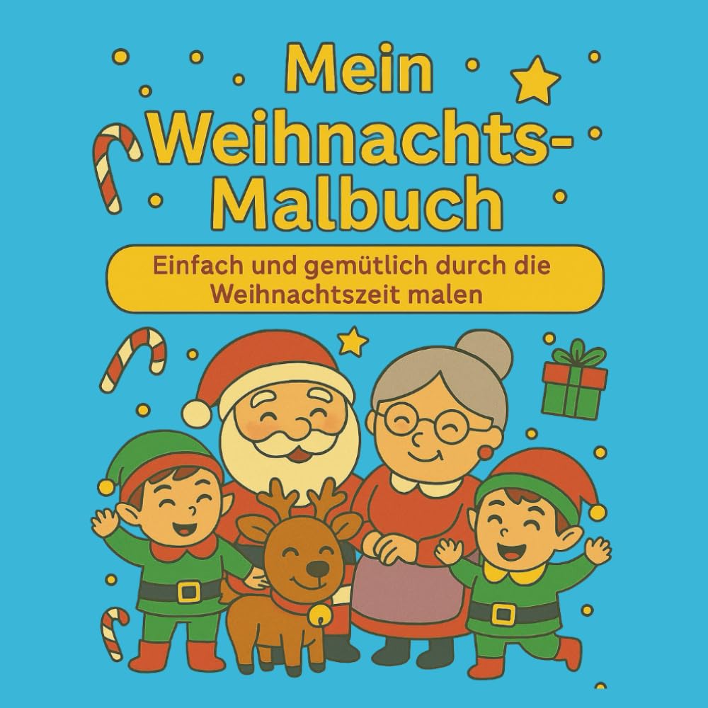 Mein Weihnachts Malbuch