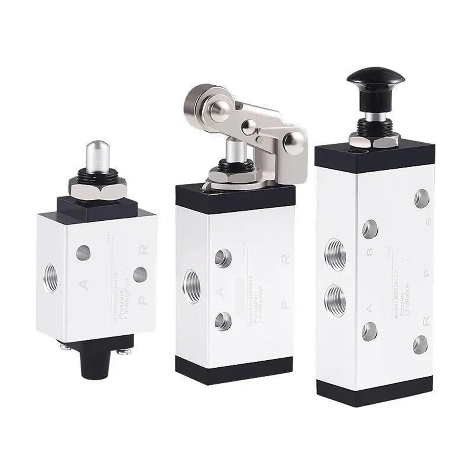 Válvula solenoide neumática XQ230622 y válvula de control manual deslizante