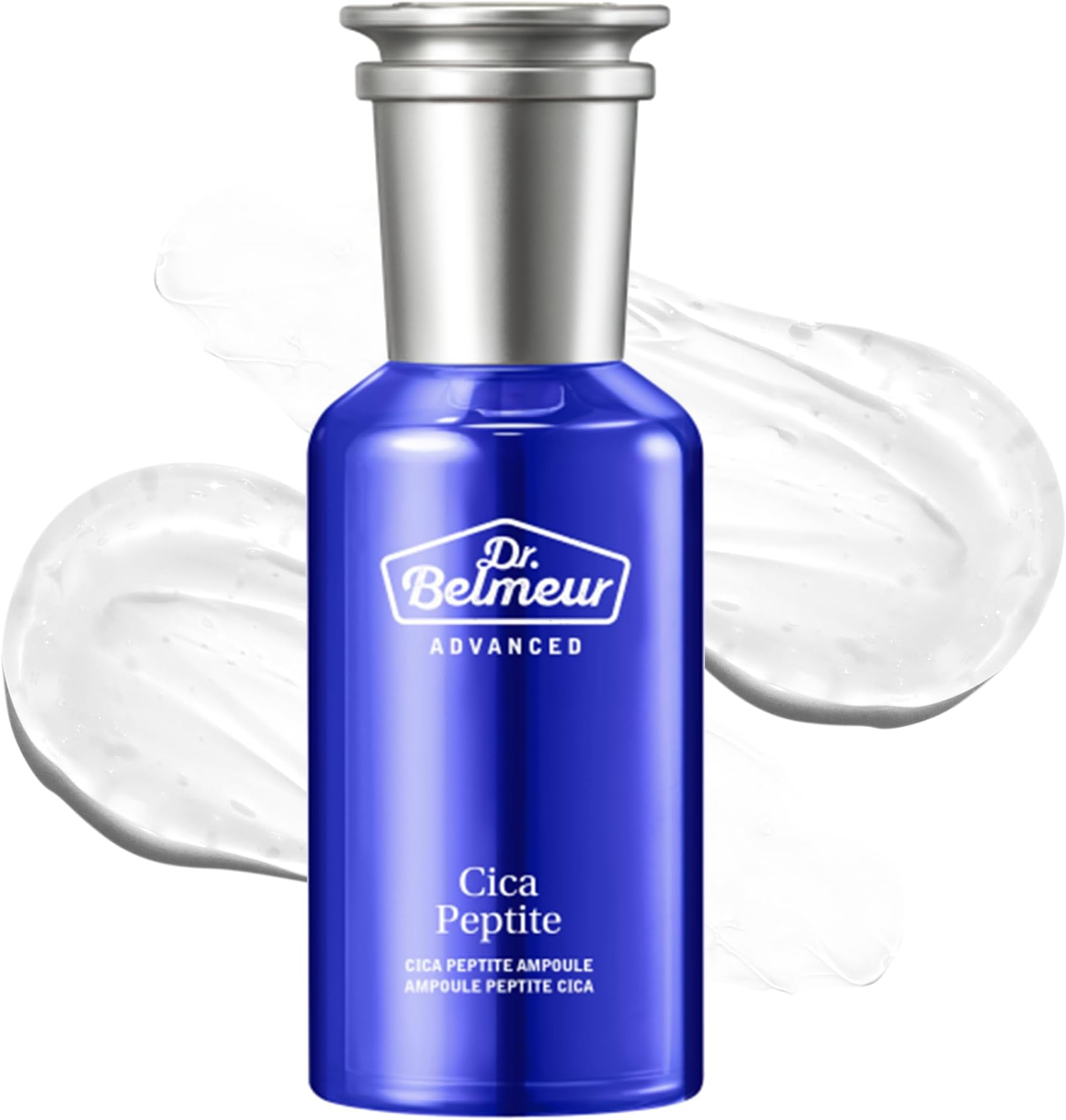 Advanced Cica Ampoule (1.7fl oz) - Soothing, Hydrating Serum for Sensitive Skin. Korean Skin Care. Centella Asiatica, Peptide Complex.