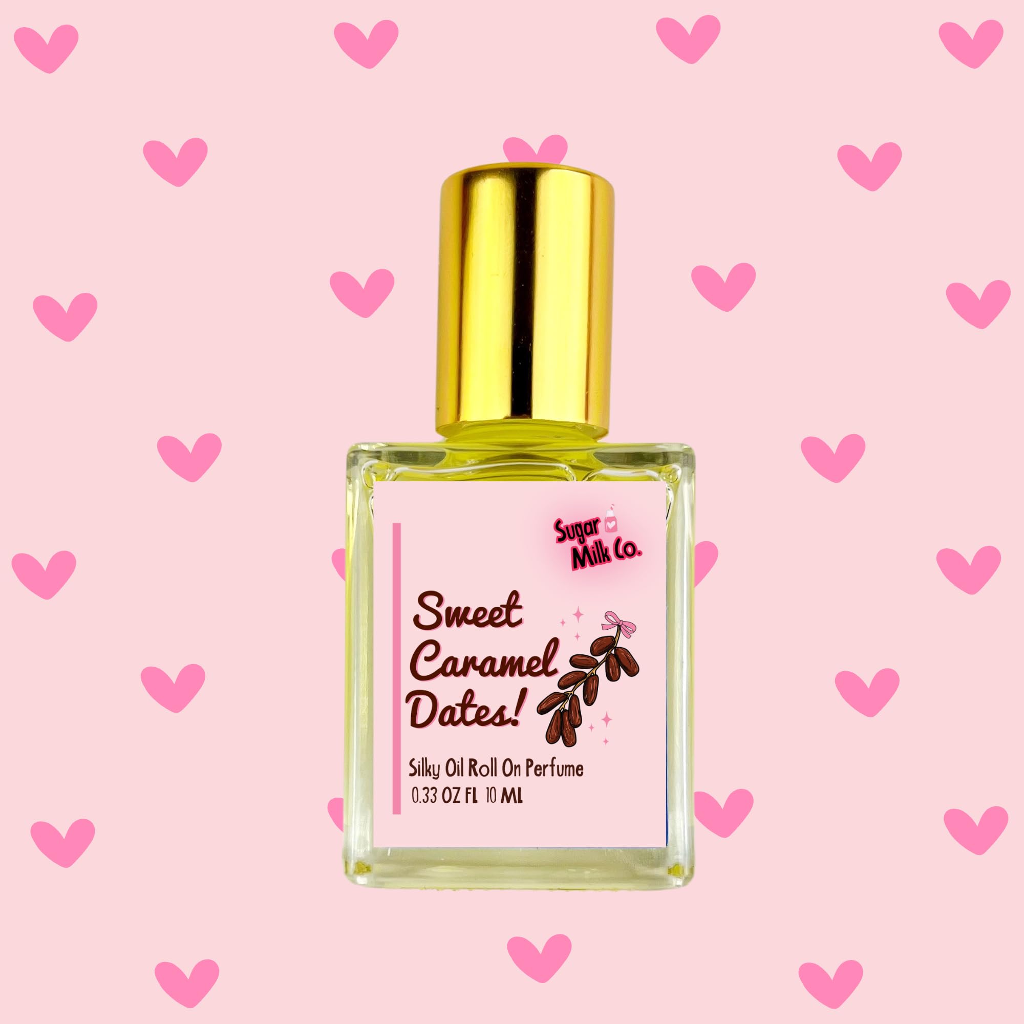SUGAR MILK CO. Sweet Caramel Dates Roll On Perfume Oil