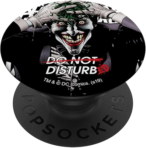 Batman Disturbed Joker PopSockets Swappable PopGrip