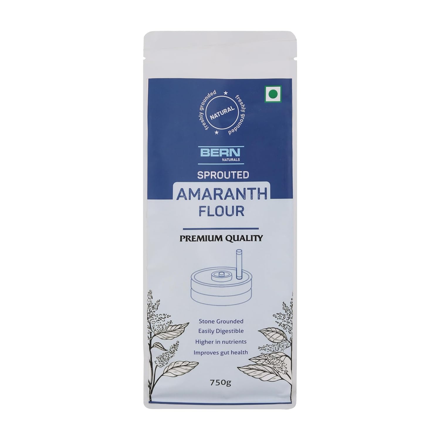 BERN NATURALS- Healthy Sprouted Amaranth Flour(750 grams)- Stone Grounded Atta- Rajgira Atta- Gluten Free- Millet Flour- Upwas,Farali,Vrat Atta- 100% Natural Ingredients- 750 grams (B0CZSCHCVF) Amazon Price History, Amazon Price Tracker
