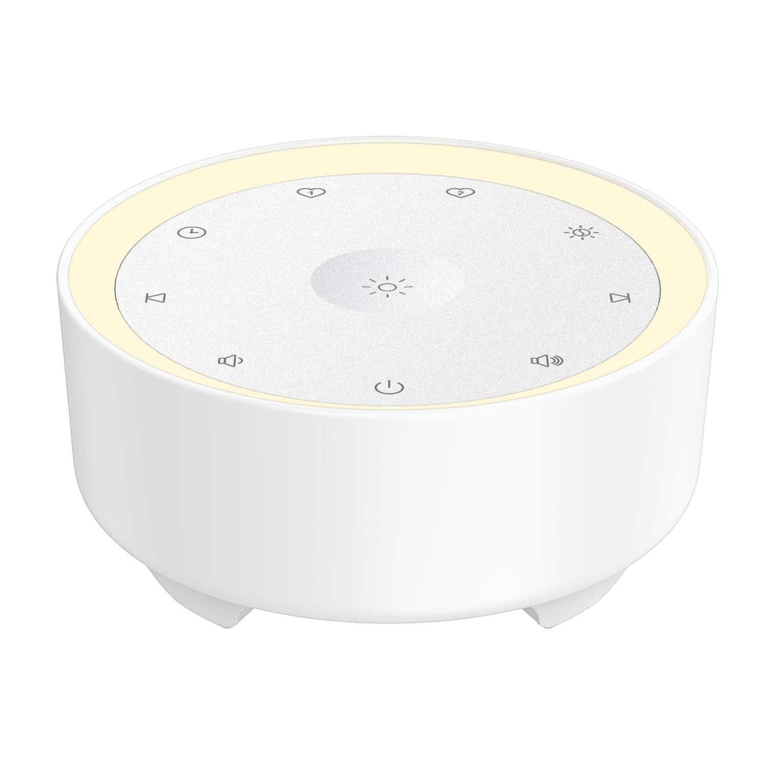 Kipcush Sound Machine & Night Light for Adults/Baby/Kid. White Noise Machine with Max 8H Timer & 20 Soothing Sleep Sounds. Small Size & Portable Design for Bedroom, Office, Travel. Favorites ButtonsClimatePartner certified