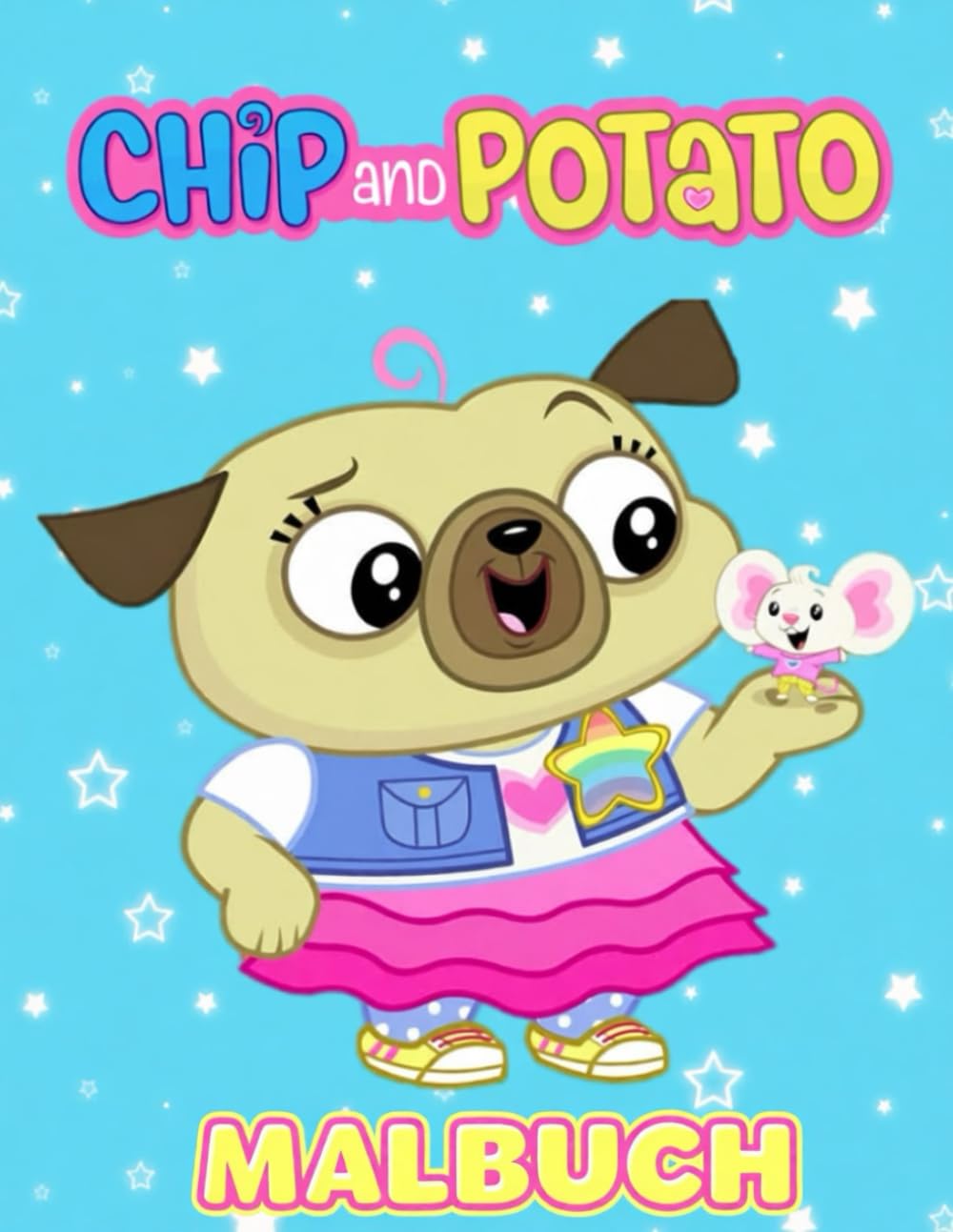 Chip or Potato Malbuch: Fördern Sie die Kreativität mit Lustigen Malvorlagen für Kinder