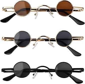 Lunettes De Soleil Anime Cosplay Jujutsu Kaisen – Lot De 3 Paires, Style Manga, Noir Et Bleu