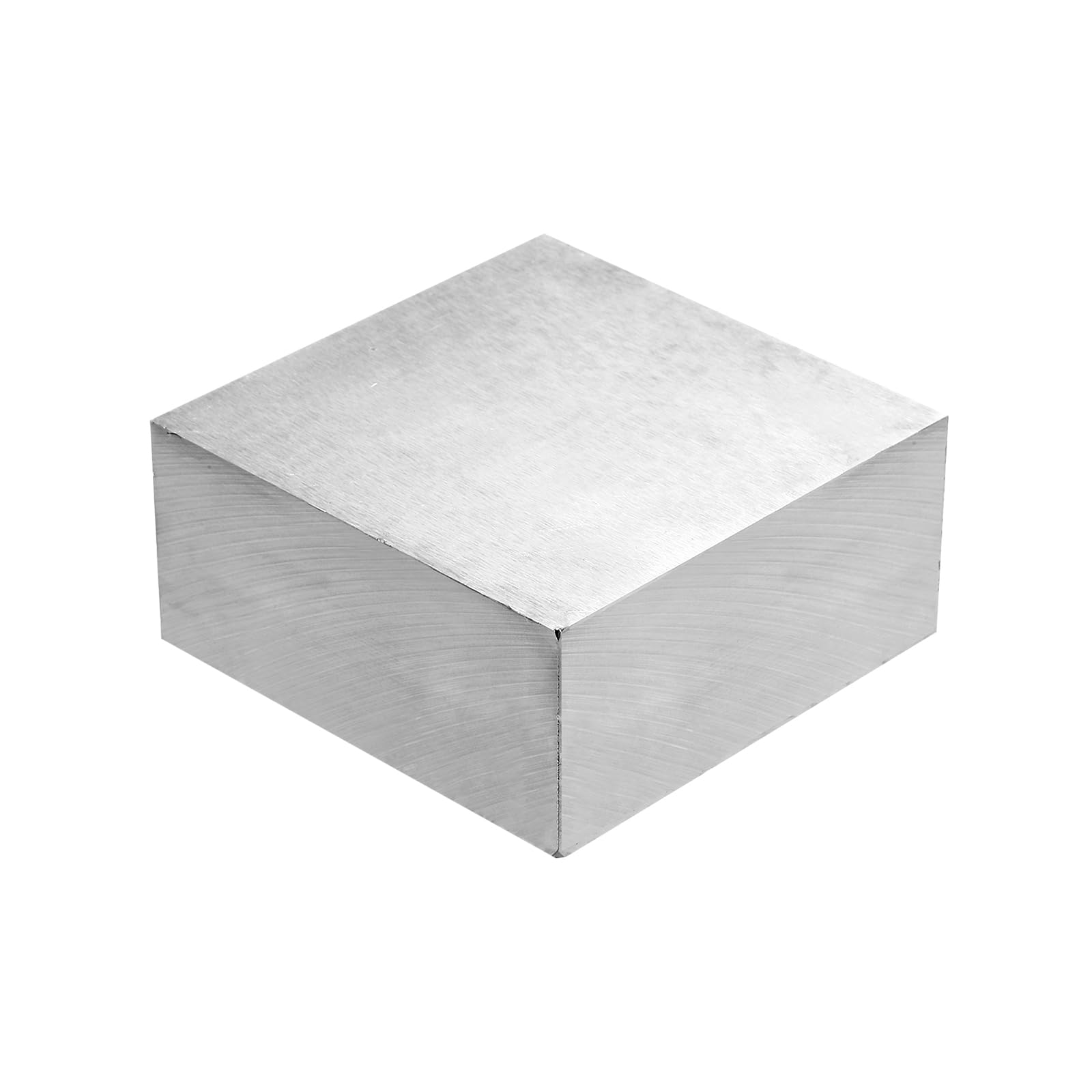 PATIKIL 85x85x40mm Steel Bench Block, Steel Block Metal Bench Block No Holes Matched Hardened Steel Flat 123 Blocks Precision Ground Milling for Jewelry Making Stamping Tool, Square — image 1