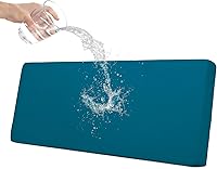 Vista 48 de Easy-Going Funda de cojín 100% impermeable para asiento de sofá, funda de cojín elástica de muebles, para niños, mascotas, cojín de sofá biplaza