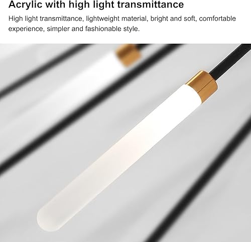 Miniatura 3 de Lámparas de techo modernas con control remoto, lámpara de techo de montaje empotrado, pantalla acrílica, lámpara de techo de fuegos artificiales, 3