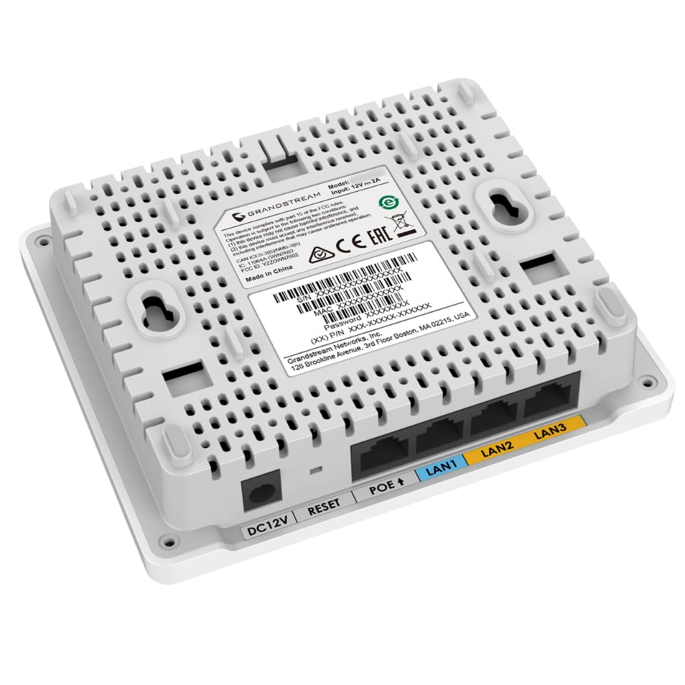 Grandstream Networks Gwn7603 Punto Accesso Wlan 867 Mbit/s Bianco Supporto Power Over Ethernet [poe] (wavE-2 WI-Fi - Access Point - - Wlan - Warranty