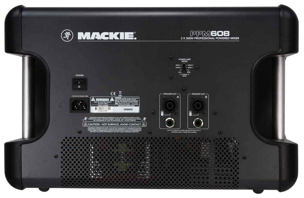 Amazon.co.jp: MACKIE マッキー パワードミキサー PPM608 国内正規品