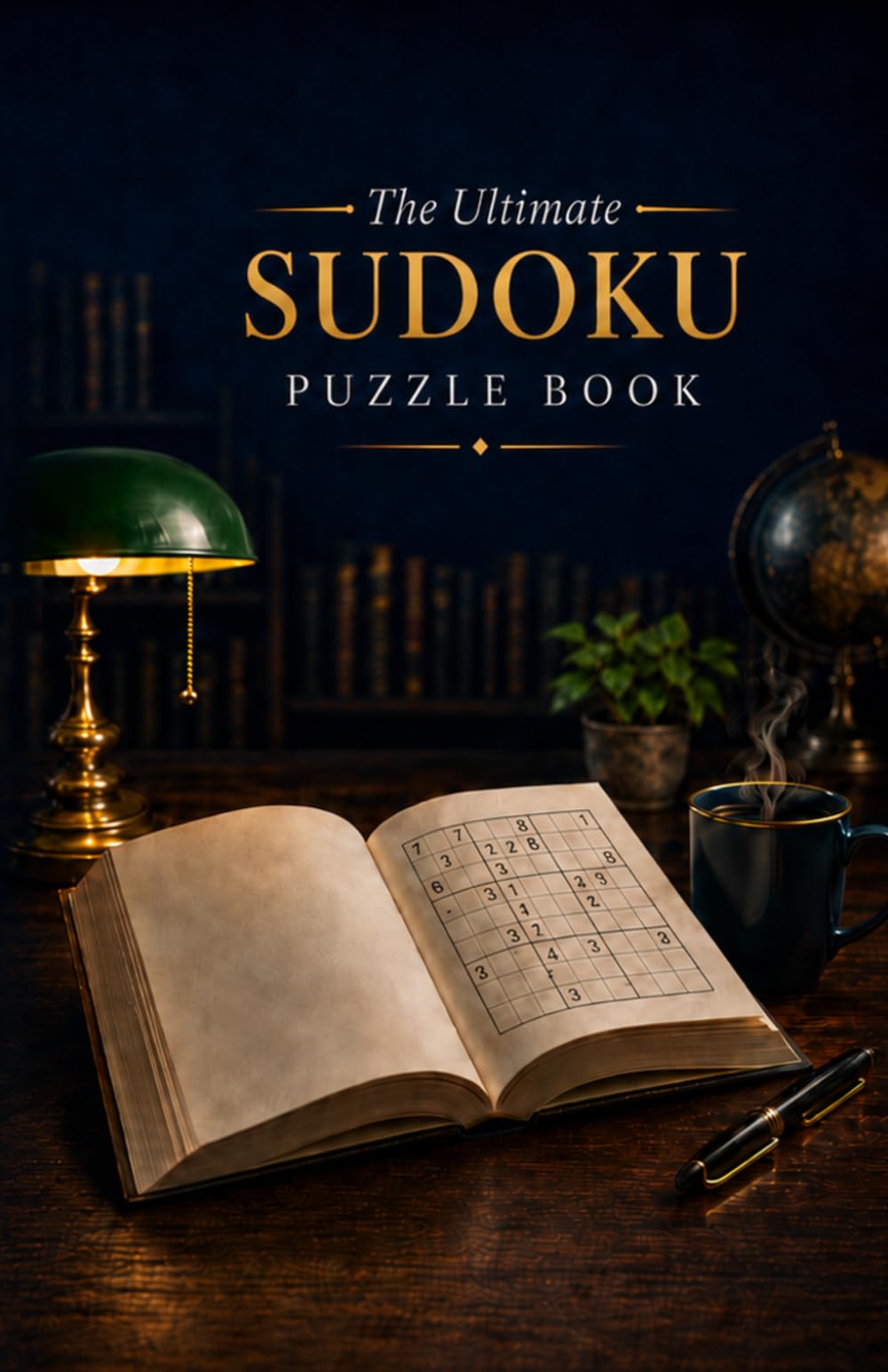 The Ultimate Sudoku Puzzle Book: Large-Print Puzzles from Beginner to Master, with Complete Solutions