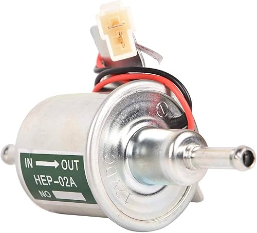 Miniatura 7 de MODASI presión baja en línea universal A0278A0028 de la bomba de combustible eléctrica diesel HEP-02A del gas 12V