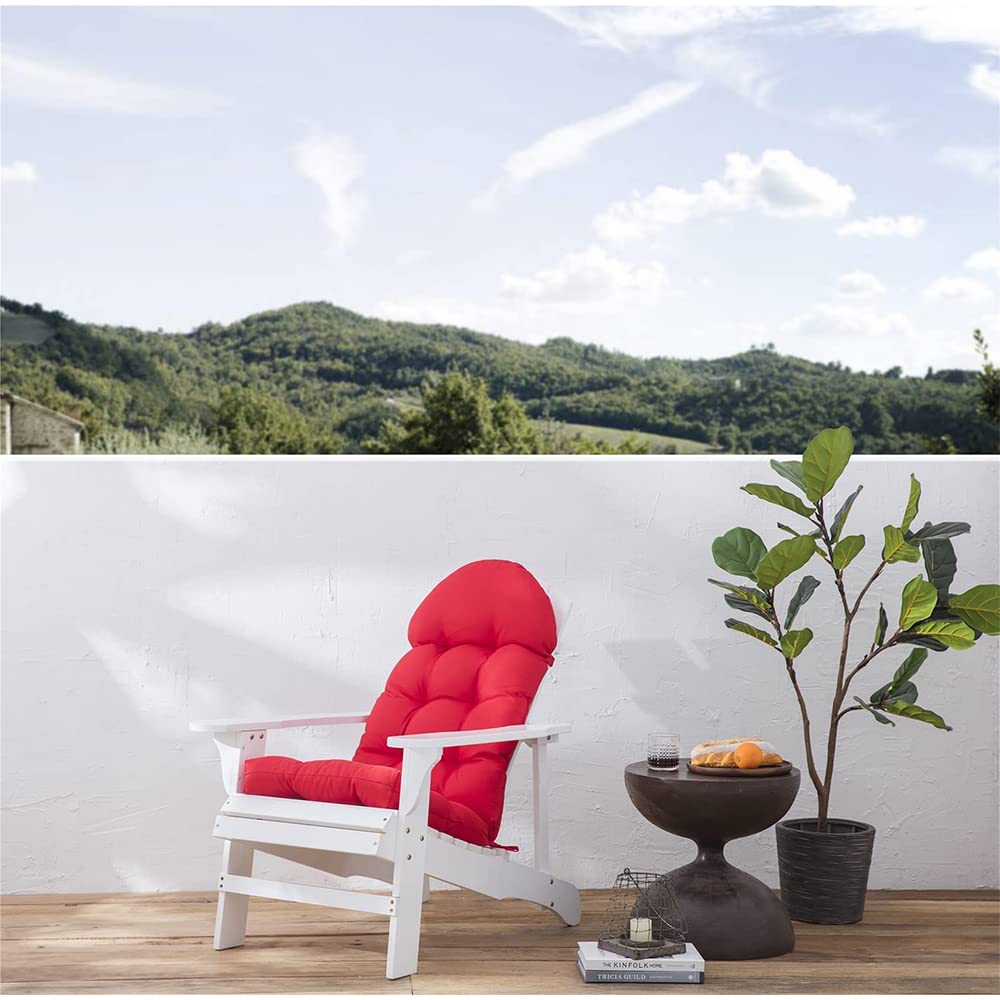 BLISSWALK Adirondack Coussin De Chaise D'extérieur à Dossier Haut Pour