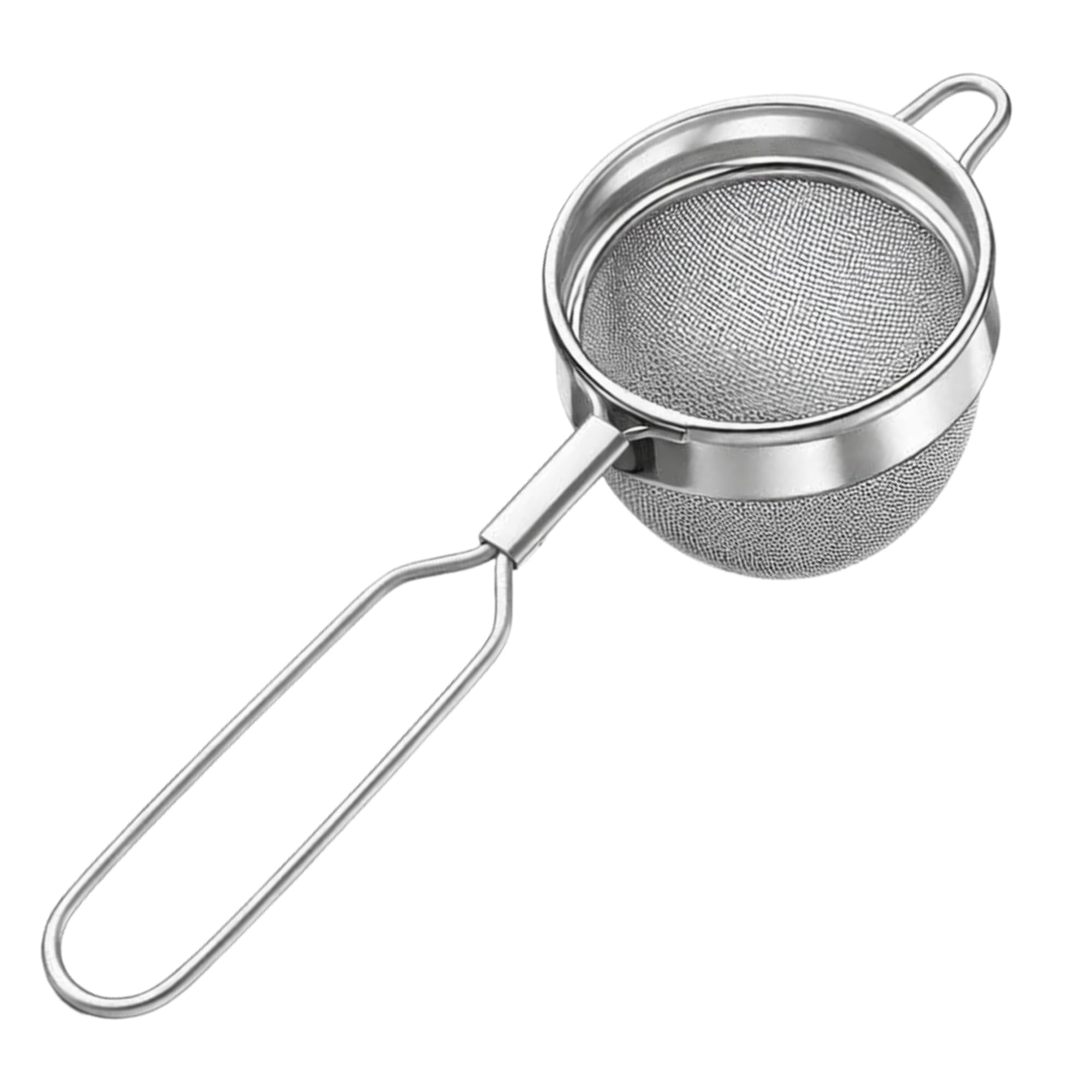 JDEE Premium Stainless Steel Tea Strainer with Ultra Fine Single Jaali Mesh | Rust Resistant Liquid Filter Sieve with Long Handle for Chai & Coffee (1, 1 INCH)-image-38