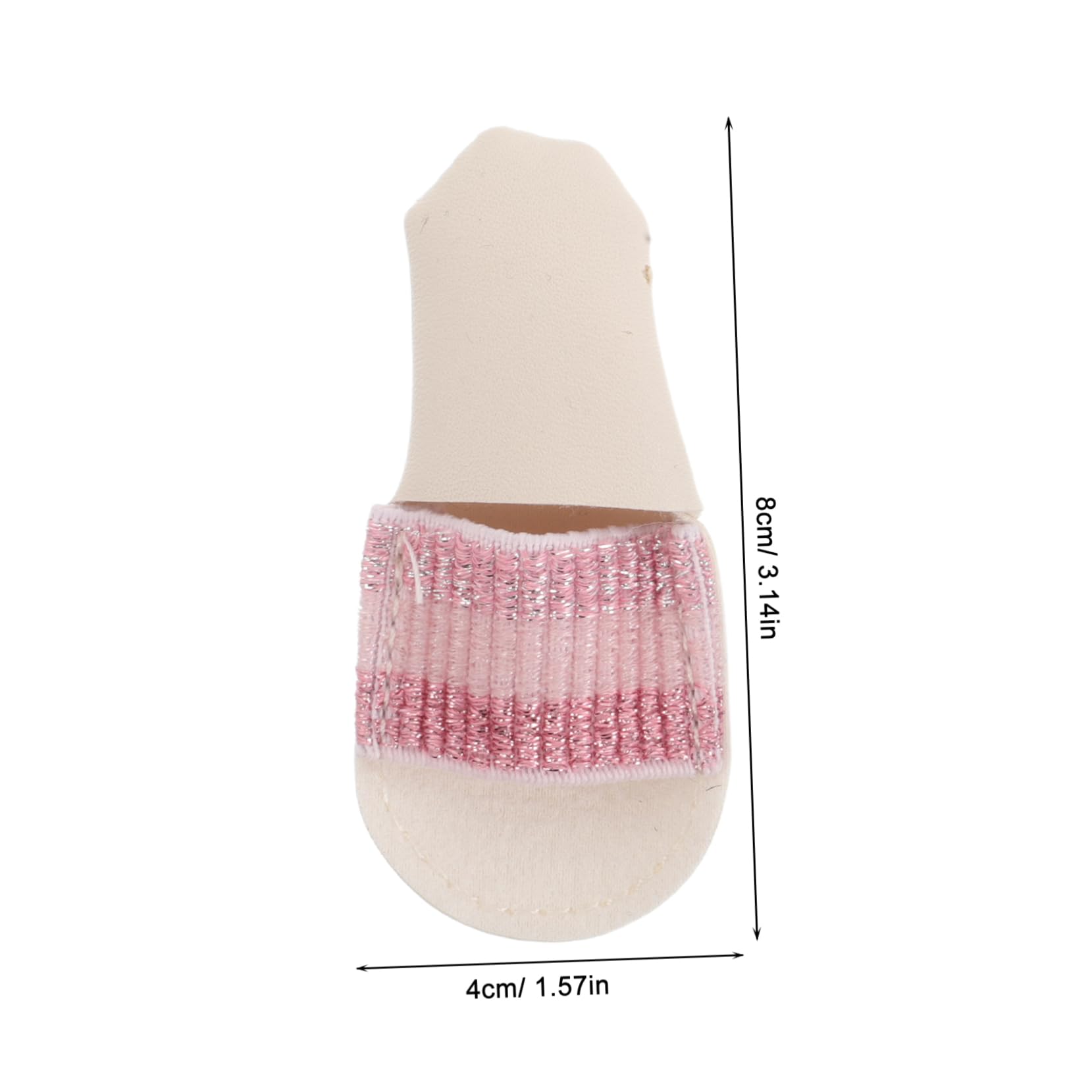 SHINEOFI 2pcs Pu Fake Leather Finger Protectors Sleeves for Embroidery Sewing Finger Safety Covers Anti-Needle Stick Thimble for DIY Knitting Crafts Home Needlework