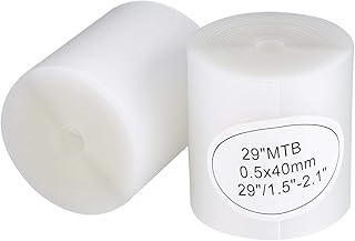 Bike Inner Tube Pad Rim Liner,Bicycle Tire Protector Tire Tyre,0.5mm Thickness Bike Inner Tube Protector Puncture-Proof Tap Belt,4 Size 2pcs Bicycle Tire Protector,for Bicycle Tire(29inch)