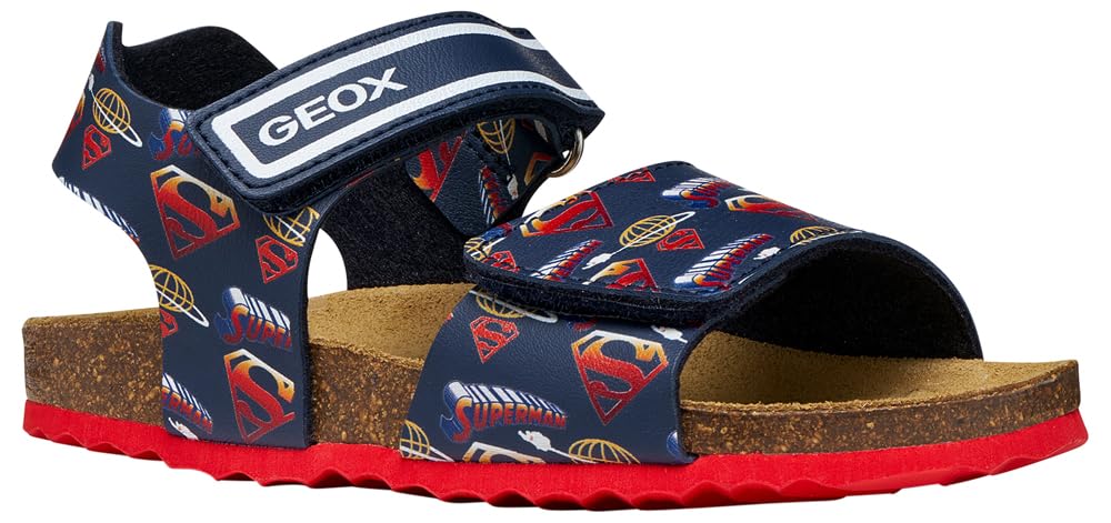 Geox Azul/Rojo Ghita Niño Marino