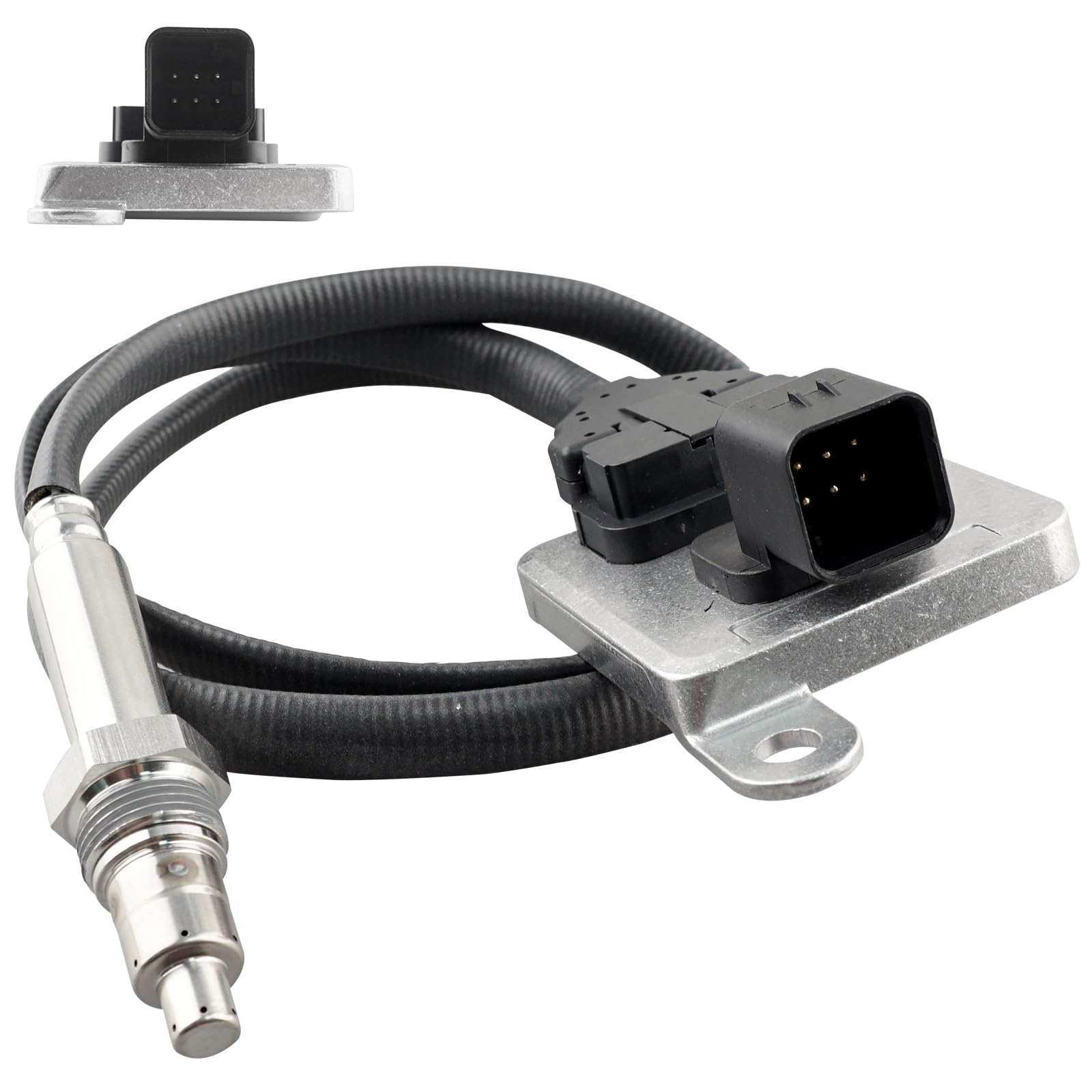 Photo 1 of DrCax 12671388 NOx Nitrogen Oxide Sensor Downstream Outlet Compatible with Chevrolet Express Silverado GMC Savana Sierra 2500 3500 4500 Replace 5WK9 6645H 12622451 12669595