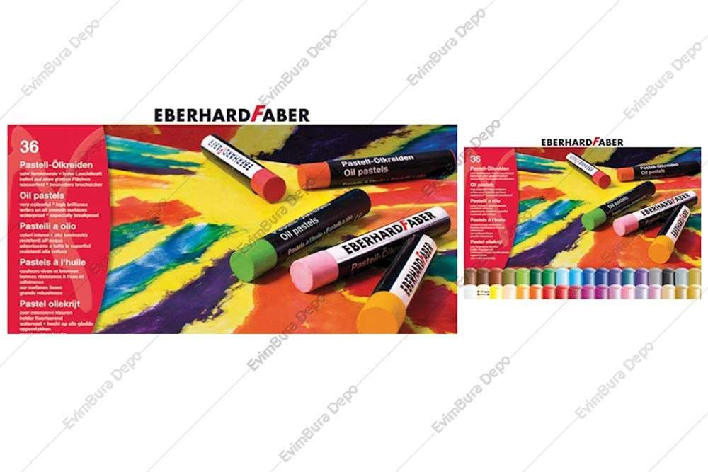 Eberhard-Faber Pastele olejne, 36 kolorów