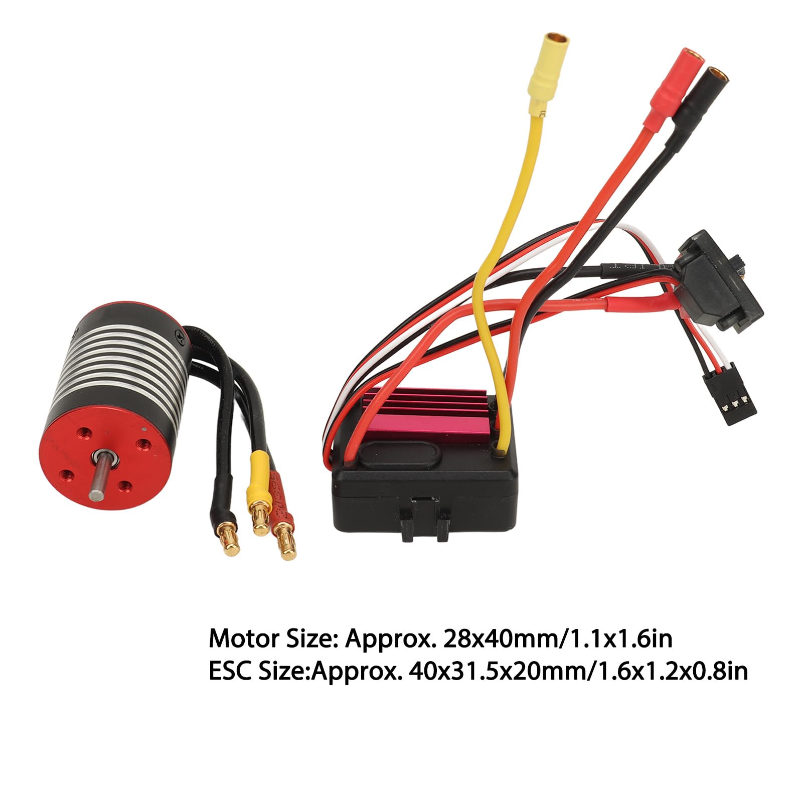 Lazmin112 Ensemble Combo De Moteur Sans Balais, Grande Torsion De