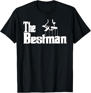 Bachelor Party or Wedding The Bestman Groomsmen Tshirt T-Shirt
