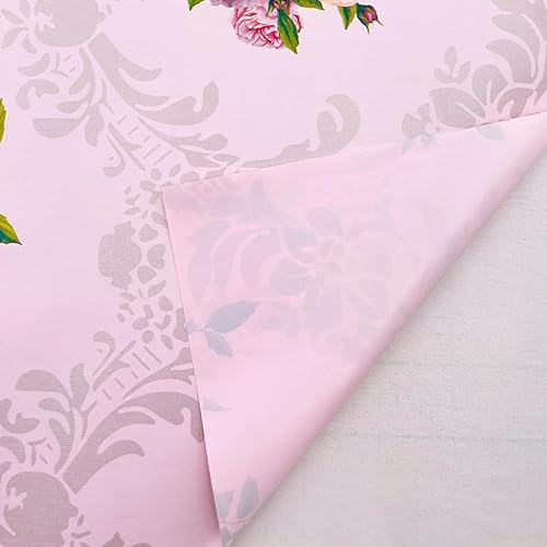 Miniatura 3 de Y - Revestimiento de estantes y cajones vintage con diseño floral, impermeable, para refrescar la pared, caja de almacenamiento de fotos, 17.7